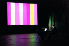 DC_Release, 2007.  As performed by Ernest Edmonds and Mark Fell at the Carriageworks, Sydney, 2007.